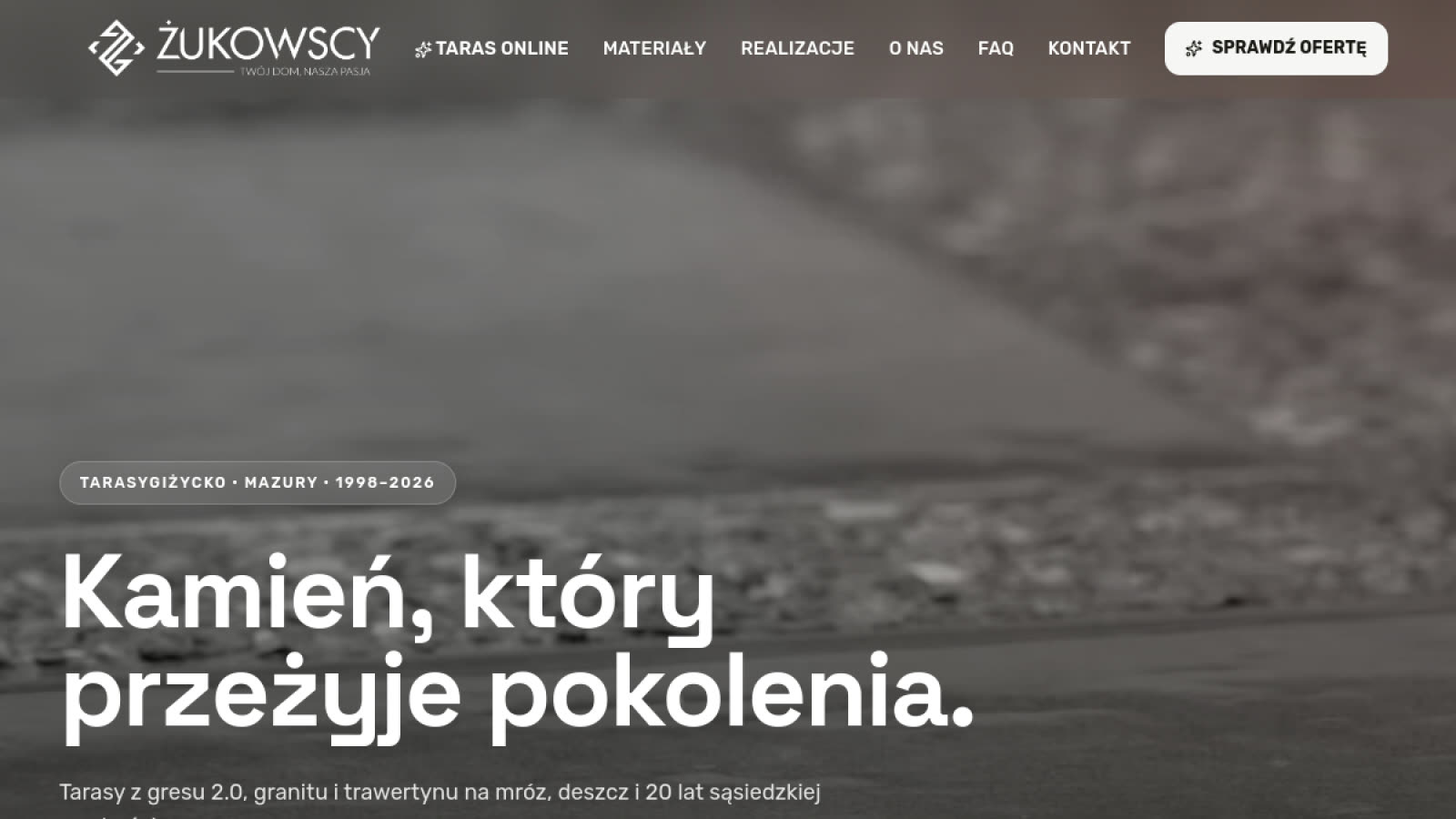 TarasyGiżycko – Konfigurator Tarasów